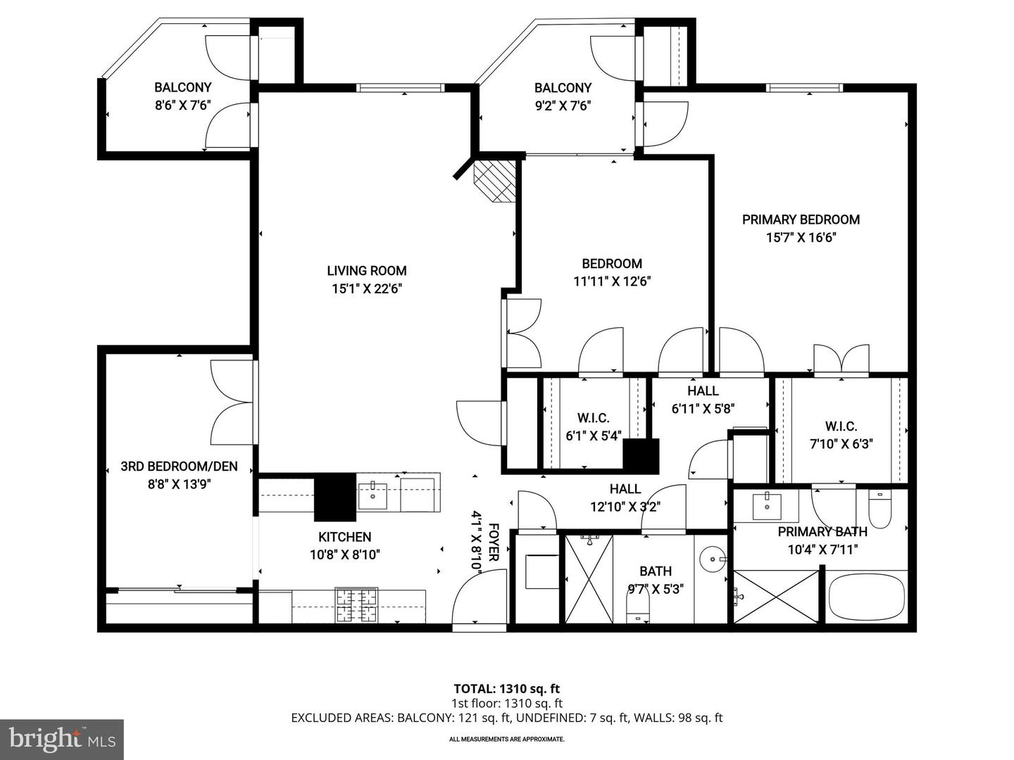 1276 N WAYNE ST N #1211, ARLINGTON, Virginia 22201, 2 Bedrooms Bedrooms, ,2 BathroomsBathrooms,Residential,For sale,1276 N WAYNE ST N #1211,VAAR2068144 MLS # VAAR2068144