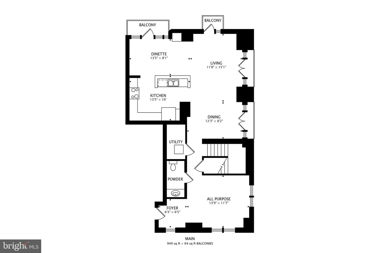 910 M ST NW #1022, WASHINGTON, District Of Columbia 20001, 3 Bedrooms Bedrooms, ,2 BathroomsBathrooms,Residential,For sale,910 M ST NW #1022,DCDC2245080 MLS # DCDC2245080