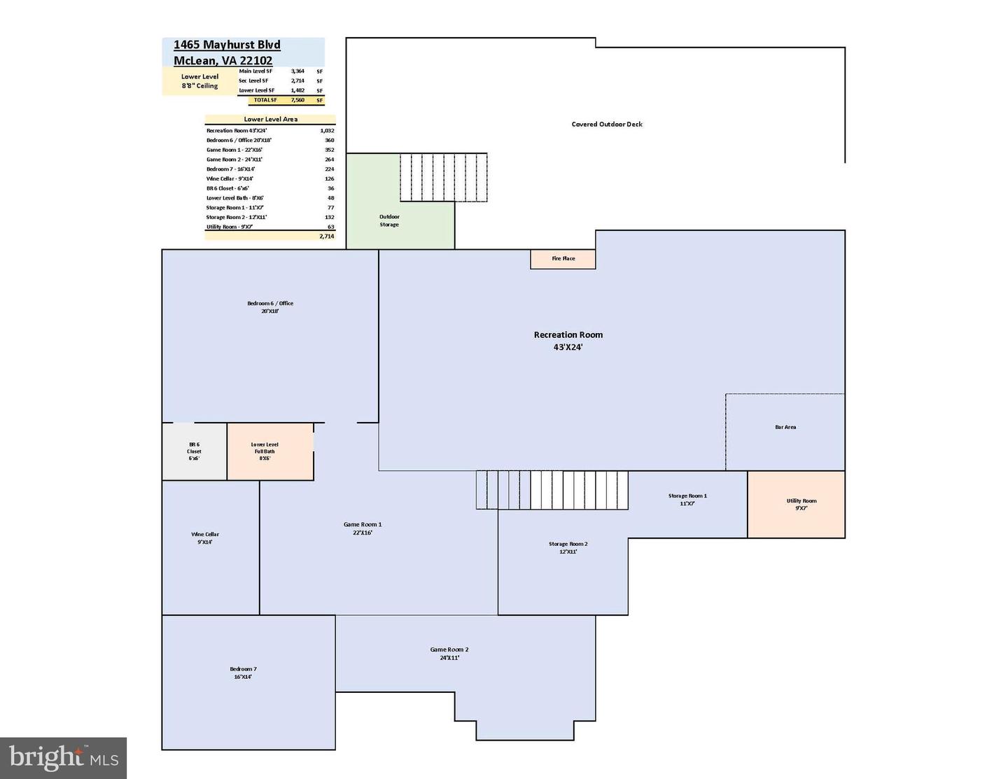 1465 MAYHURST BLVD, MCLEAN, Virginia 22102, 7 Bedrooms Bedrooms, 9 Rooms Rooms,5 BathroomsBathrooms,Residential,For sale,1465 MAYHURST BLVD,VAFX2289600 MLS # VAFX2289600