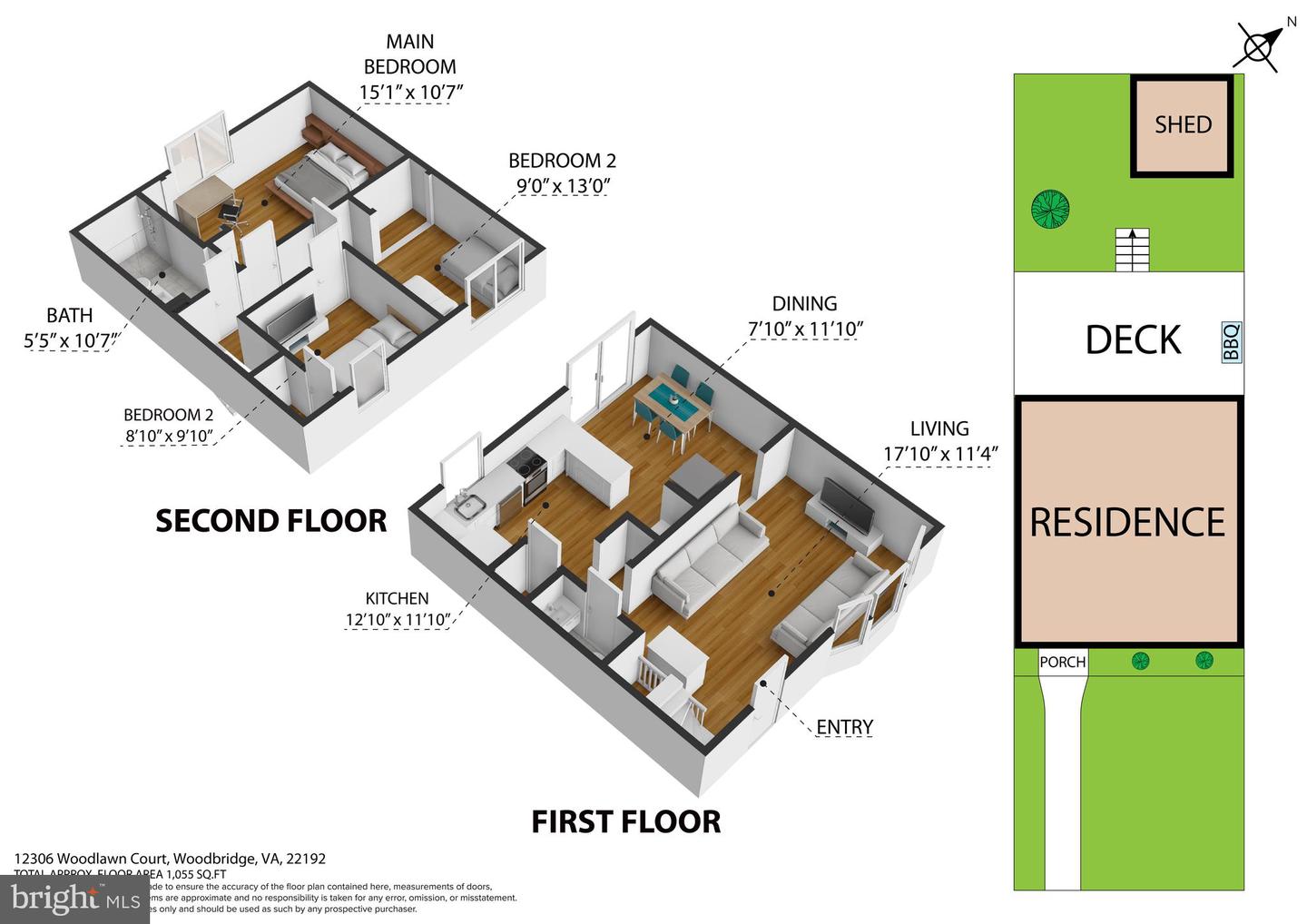 12306 WOODLAWN, WOODBRIDGE, Virginia 22192, 3 Bedrooms Bedrooms, ,1 BathroomBathrooms,Residential,For sale,12306 WOODLAWN,VAPW2112076 MLS # VAPW2112076
