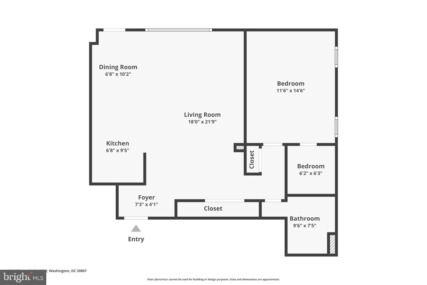 2800 WISCONSIN AVE NW #304, WASHINGTON, District Of Columbia 20007, 1 Bedroom Bedrooms, ,1 BathroomBathrooms,Residential,For sale,2800 WISCONSIN AVE NW #304,DCDC2244360 MLS # DCDC2244360
