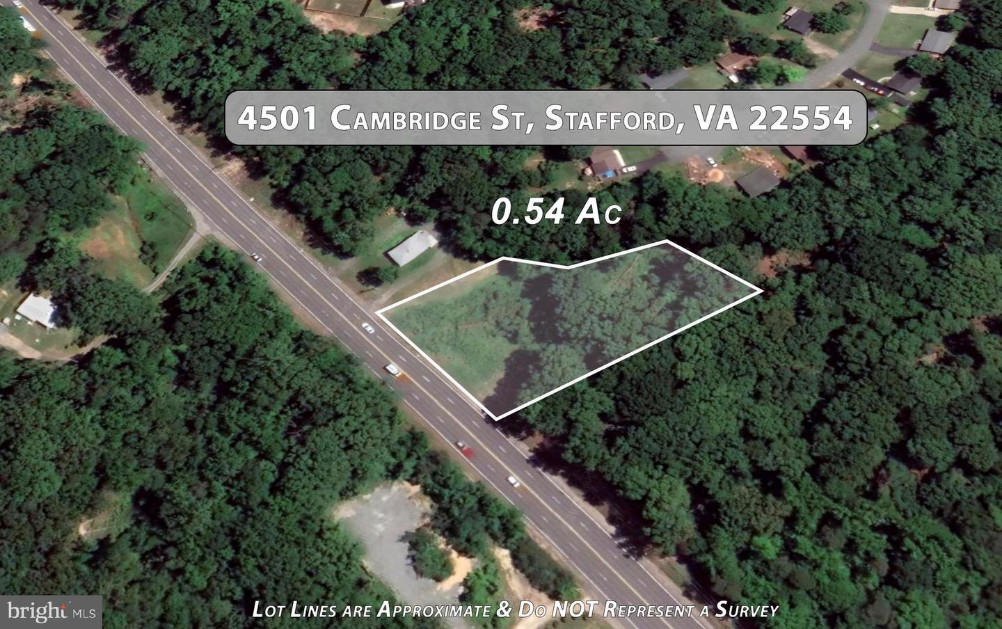 4501 CAMBRIDGE STREET, STAFFORD, Virginia 22554, ,Land,For sale,4501 CAMBRIDGE STREET,VAST2039110 MLS # VAST2039110