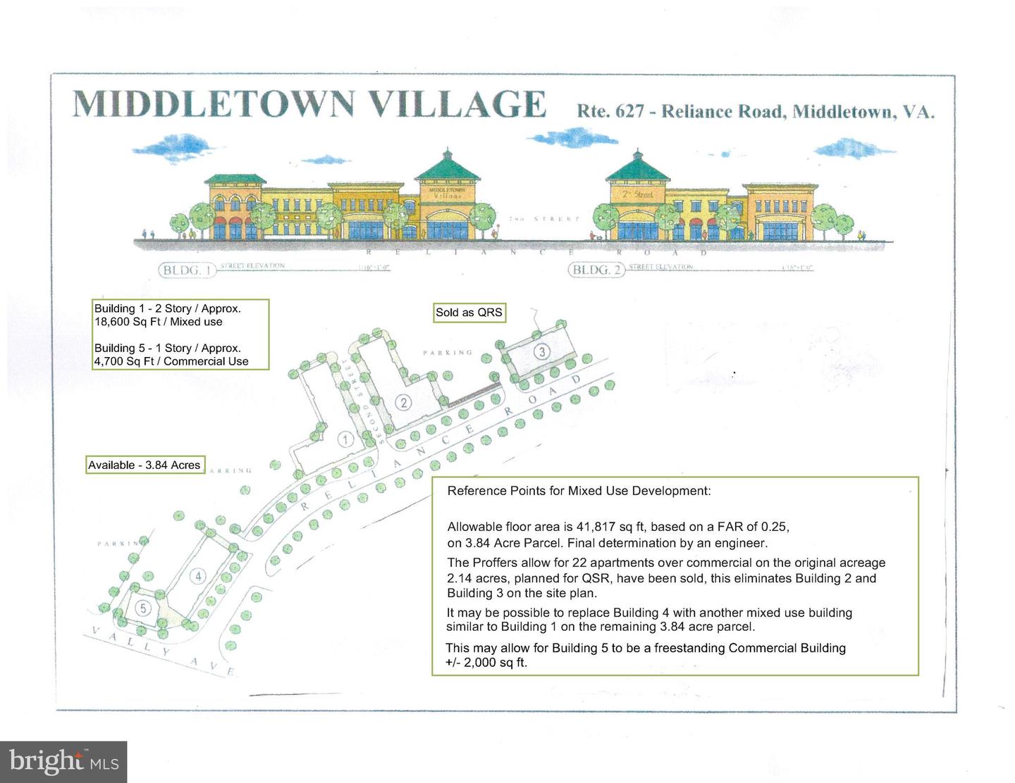 0 RELIANCE, MIDDLETOWN, Virginia 22645, ,Land,For sale,0 RELIANCE,VAFV2039508 MLS # VAFV2039508