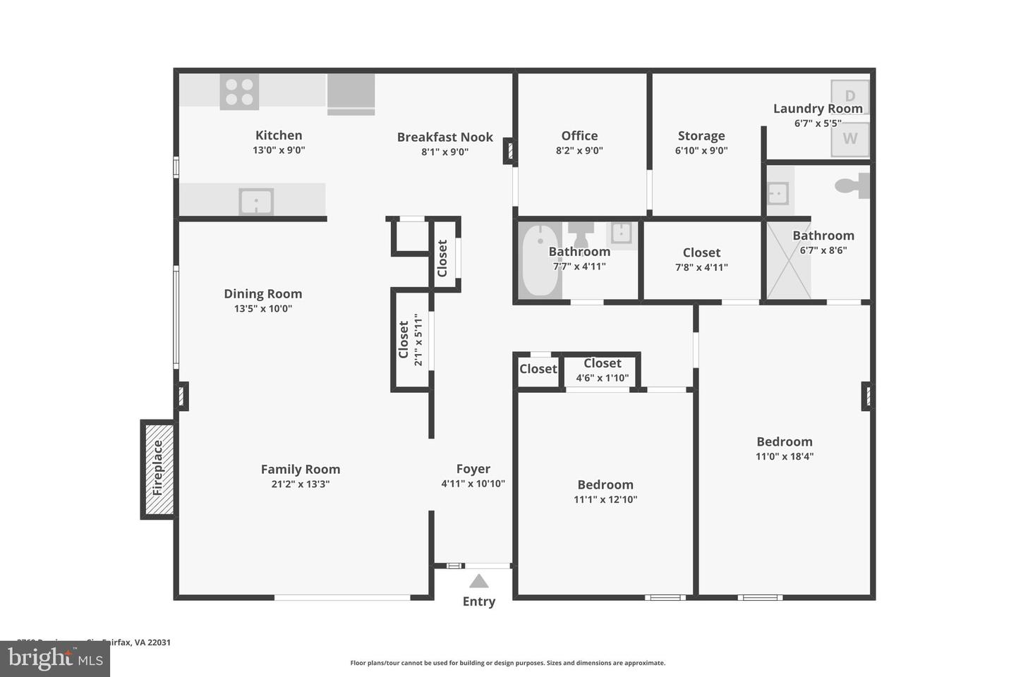 3769 PERSIMMON CIR, FAIRFAX, Virginia 22031, 2 Bedrooms Bedrooms, 6 Rooms Rooms,2 BathroomsBathrooms,Residential,For sale,3769 PERSIMMON CIR,VAFX2289486 MLS # VAFX2289486