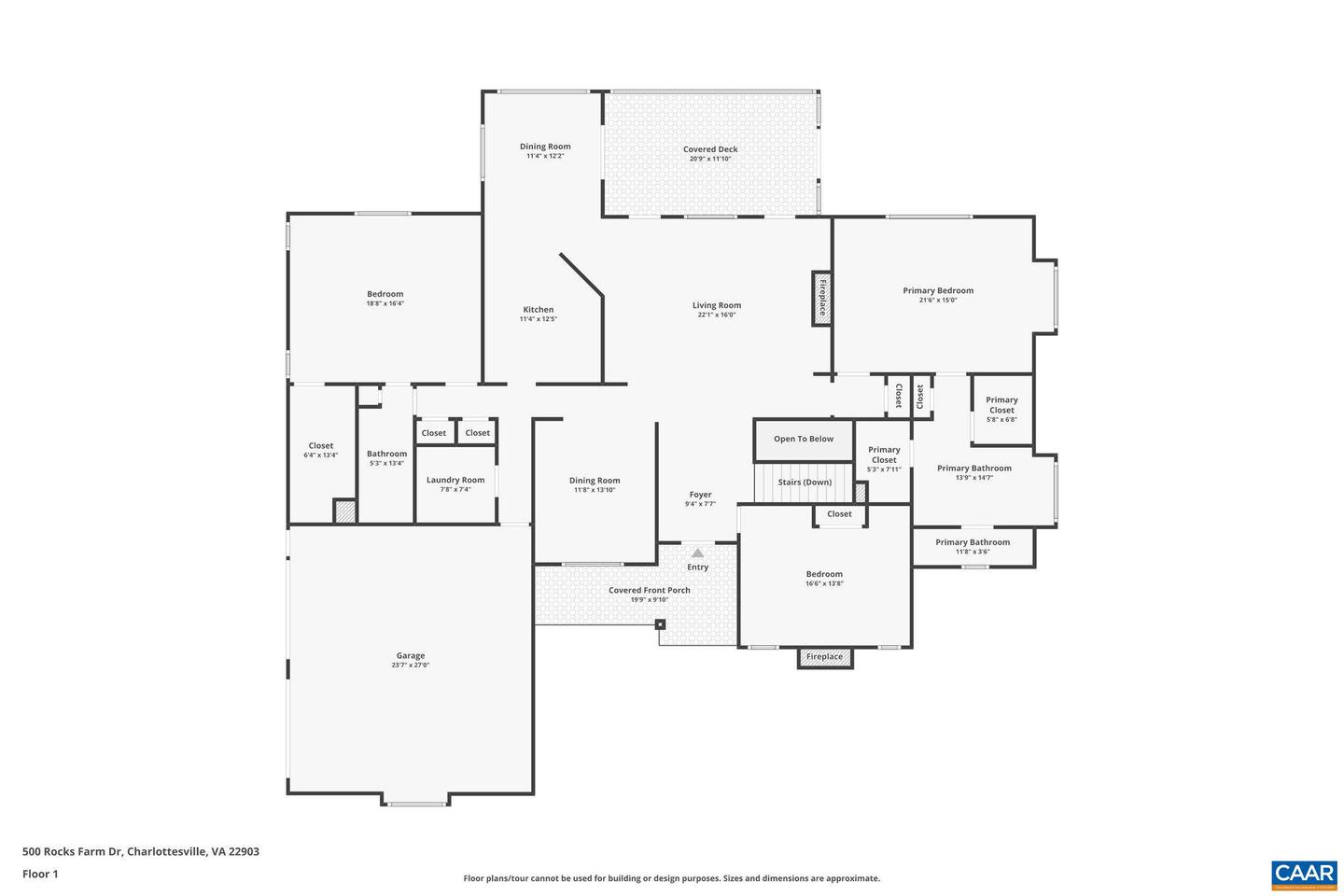 500 ROCKS FARM DR, CHARLOTTESVILLE, Virginia 22903, 4 Bedrooms Bedrooms, ,3 BathroomsBathrooms,Residential,For sale,500 ROCKS FARM DR,673152 MLS # 673152