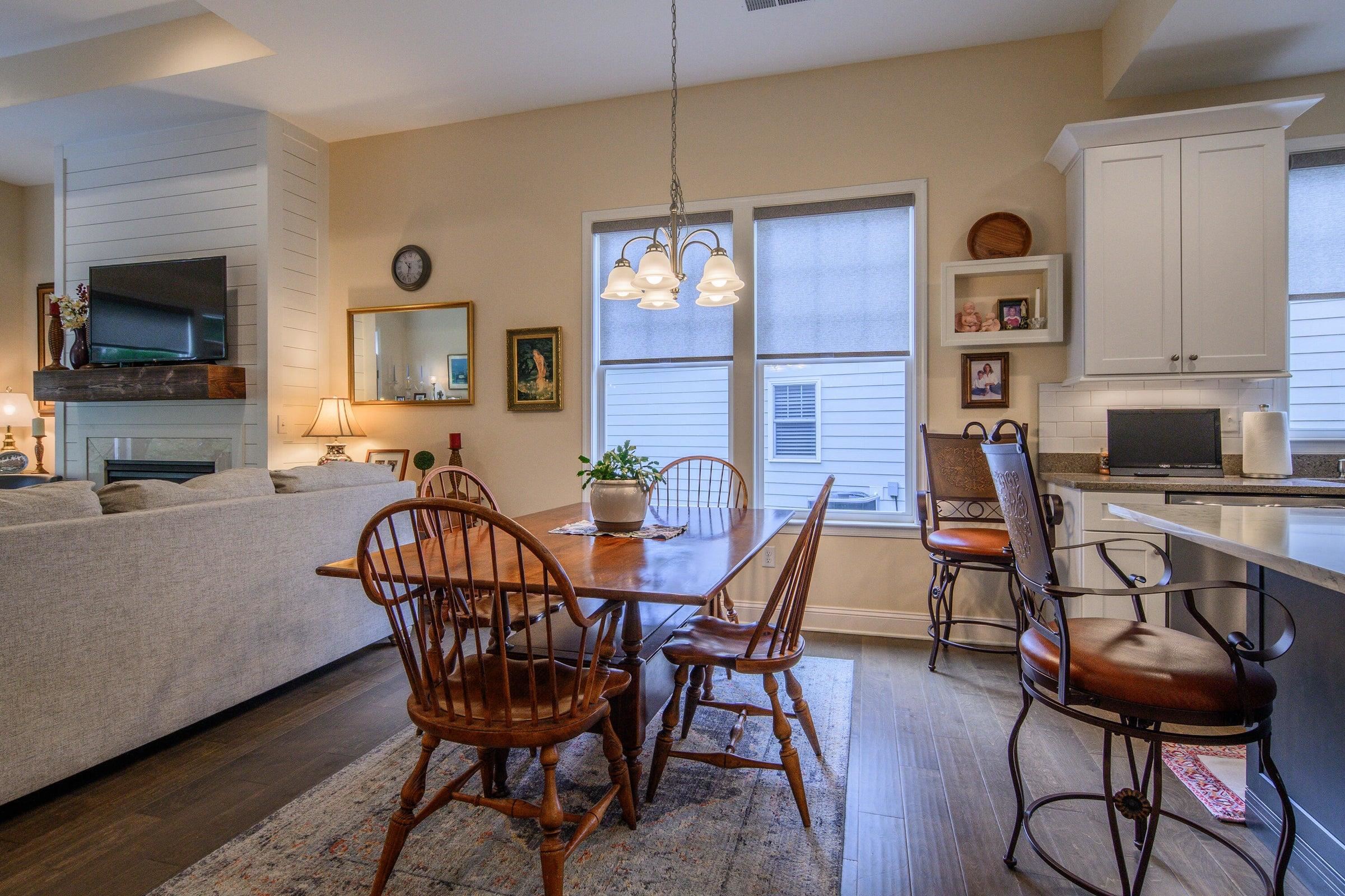 Dining area opens to the Great Room/Living Room. Dining area opens to the Great Room/Living Room.