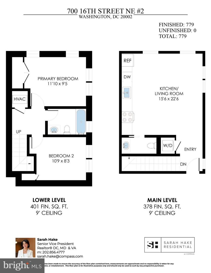 700 16TH ST NE #2, WASHINGTON, District Of Columbia 20002, 2 Bedrooms Bedrooms, ,1 BathroomBathrooms,Residential,For sale,700 16TH ST NE #2,DCDC2244418 MLS # DCDC2244418