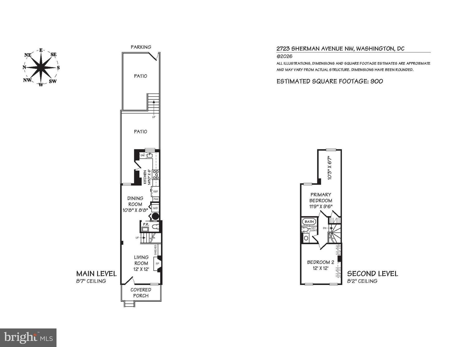 2723 SHERMAN AVE NW, WASHINGTON, District Of Columbia 20001, 2 Bedrooms Bedrooms, ,1 BathroomBathrooms,Residential,For sale,2723 SHERMAN AVE NW,DCDC2245348 MLS # DCDC2245348