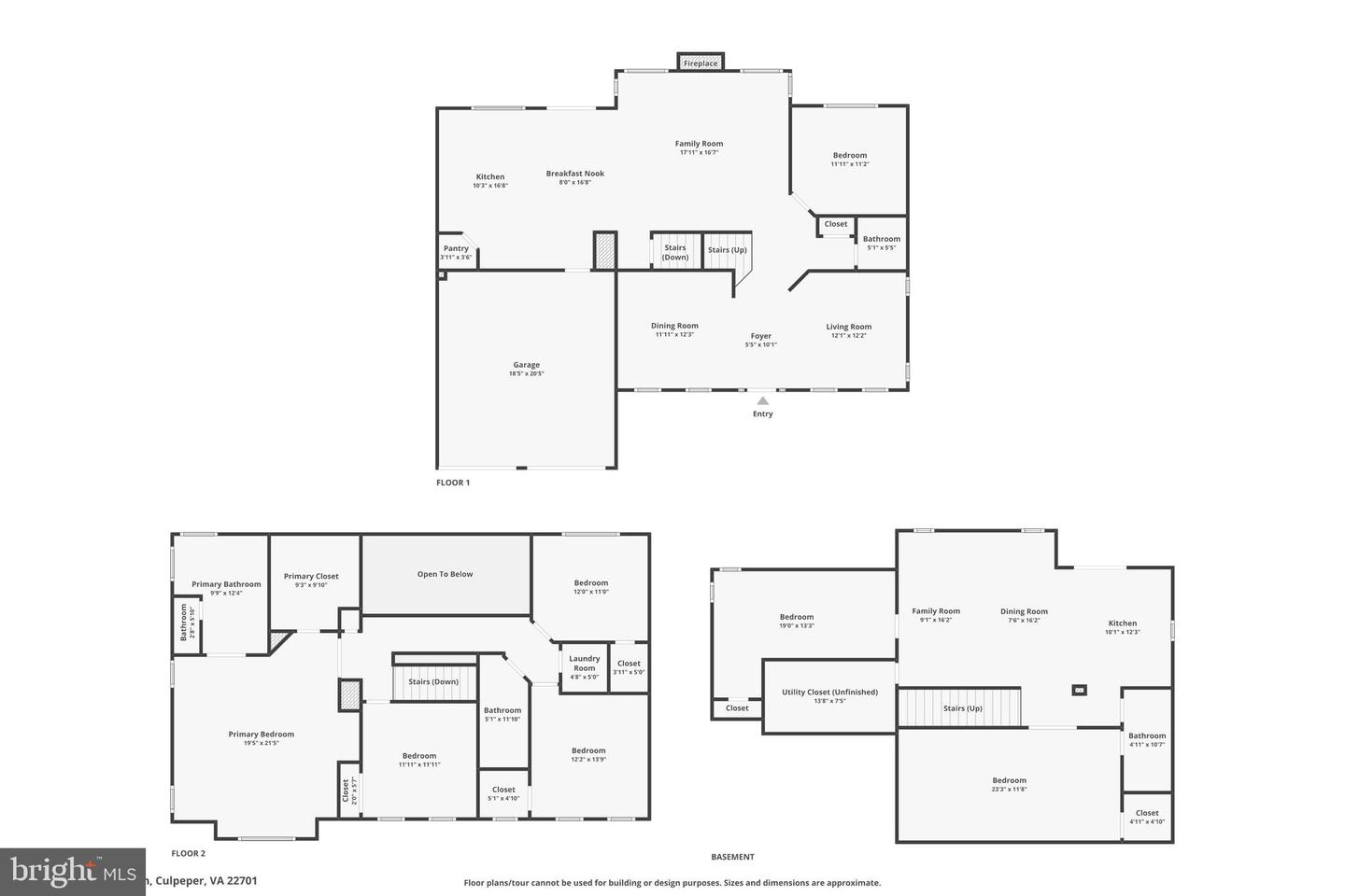 13312 DAISY MEADOW LN, CULPEPER, Virginia 22701, 4 Bedrooms Bedrooms, ,3 BathroomsBathrooms,Residential,For sale,13312 DAISY MEADOW LN,VACU2012660 MLS # VACU2012660