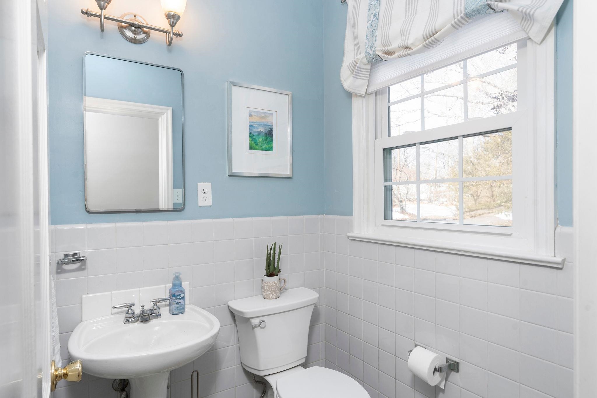 ..located next to kitchen in the central backdoor hall.