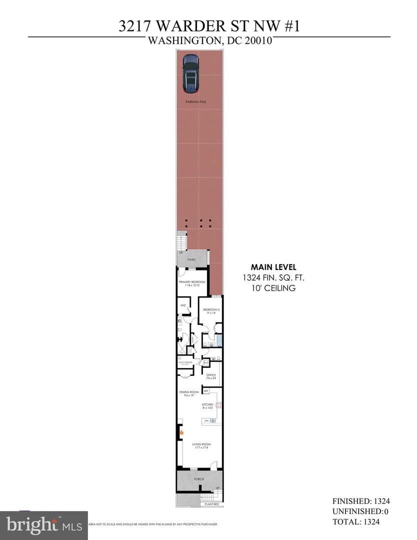 3217 WARDER ST NW #1, WASHINGTON, District Of Columbia 20010, 2 Bedrooms Bedrooms, ,2 BathroomsBathrooms,Residential,For sale,3217 WARDER ST NW #1,DCDC2244972 MLS # DCDC2244972