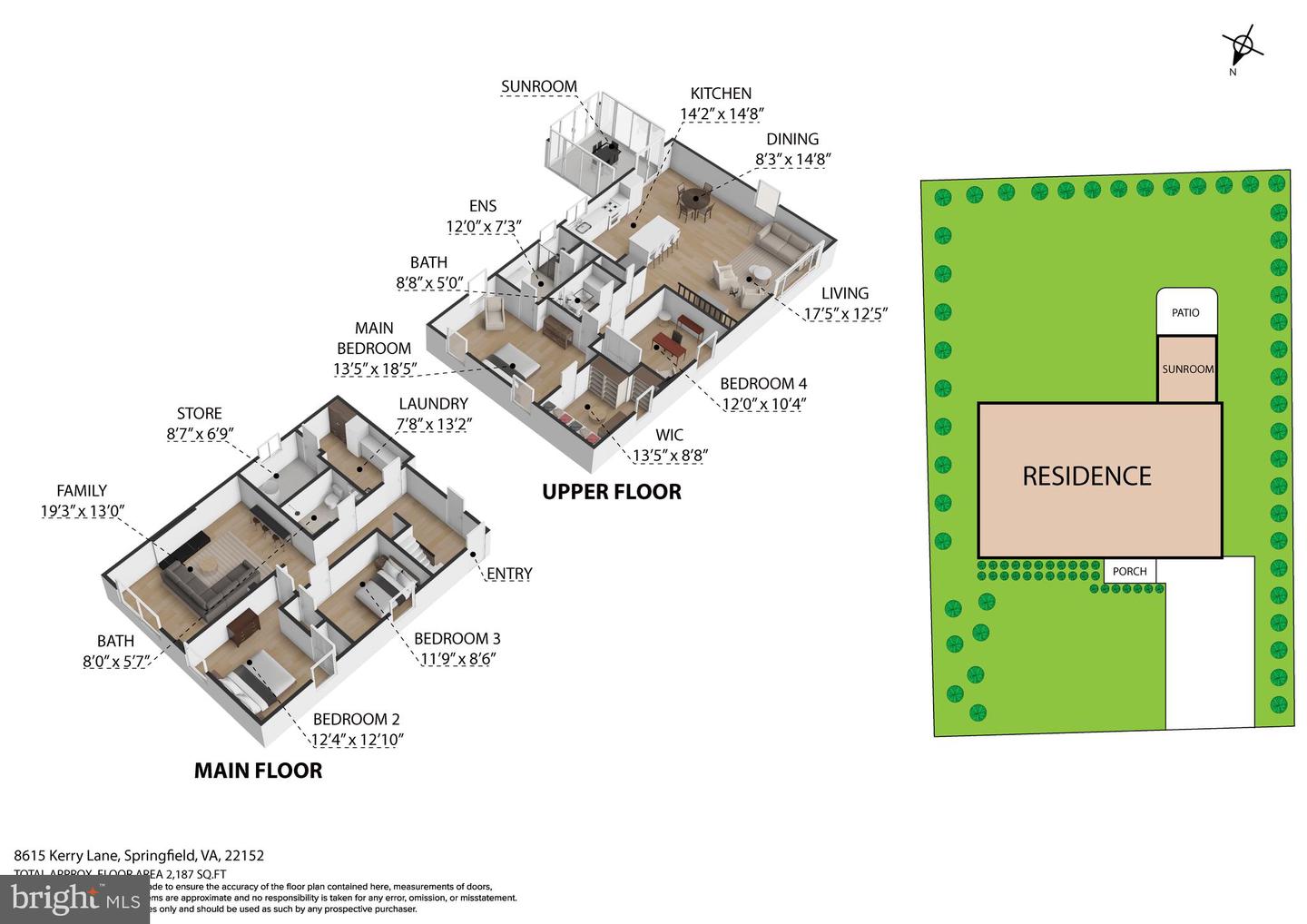 8615 KERRY LN, SPRINGFIELD, Virginia 22152, 4 Bedrooms Bedrooms, ,3 BathroomsBathrooms,Residential,For sale,8615 KERRY LN,VAFX2290438 MLS # VAFX2290438