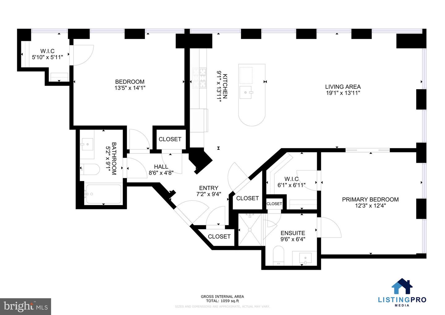 1111 19TH ST N #1903, ARLINGTON, Virginia 22209, 2 Bedrooms Bedrooms, ,2 BathroomsBathrooms,Residential,For sale,1111 19TH ST N #1903,VAAR2068368 MLS # VAAR2068368
