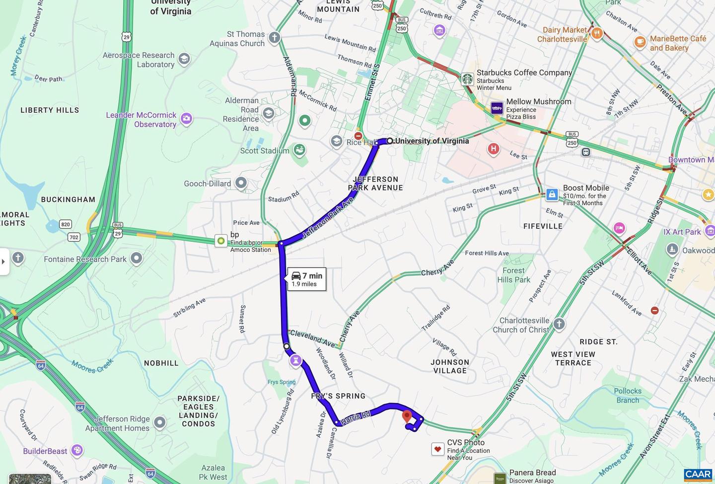 103 LONGWOOD DR #E, CHARLOTTESVILLE, Virginia 22903, 3 Bedrooms Bedrooms, ,2 BathroomsBathrooms,Residential,For sale,103 LONGWOOD DR #E,673241 MLS # 673241