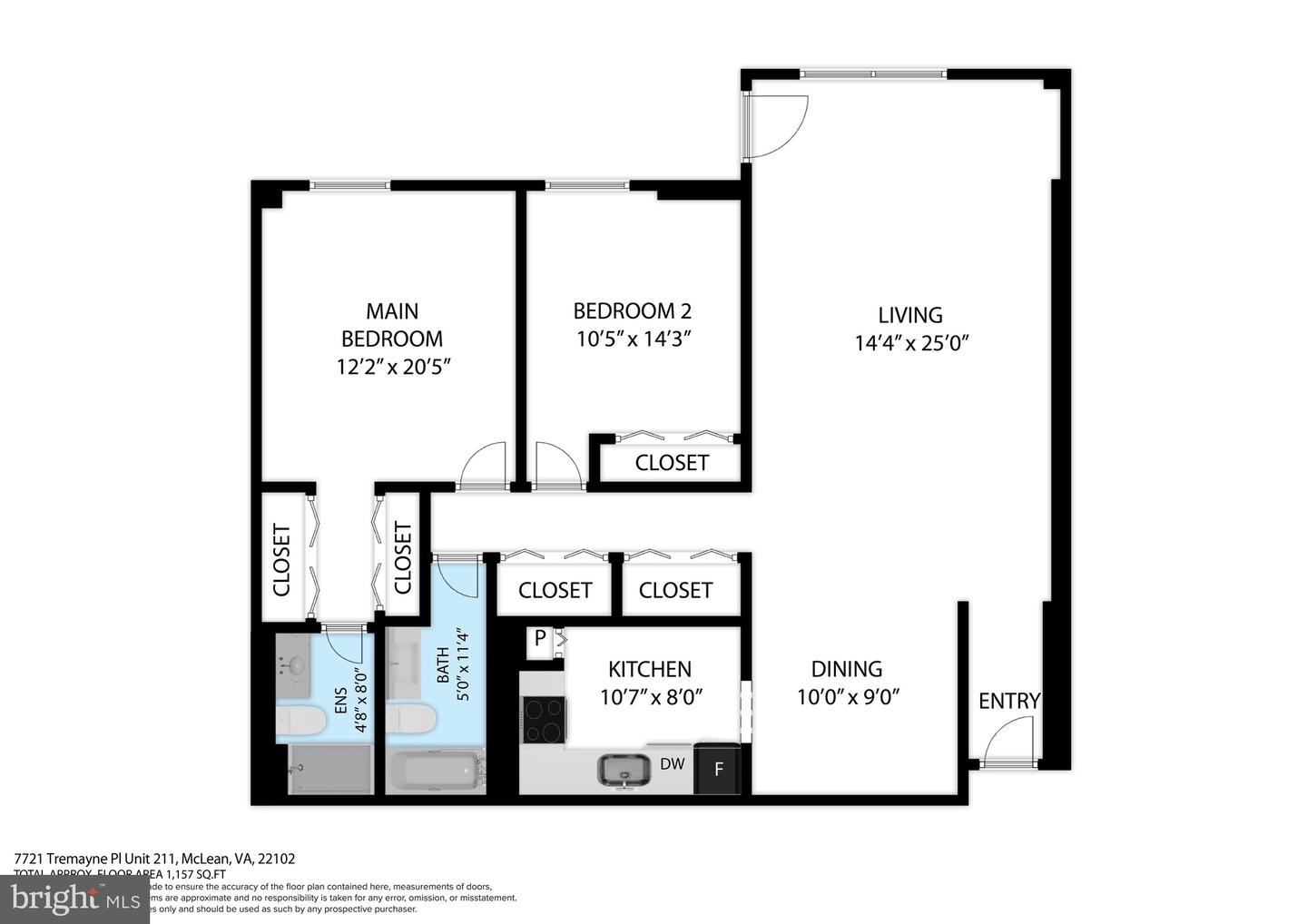 7721 TREMAYNE PL #211, MCLEAN, Virginia 22102, 2 Bedrooms Bedrooms, ,2 BathroomsBathrooms,Residential,For sale,7721 TREMAYNE PL #211,VAFX2290336 MLS # VAFX2290336
