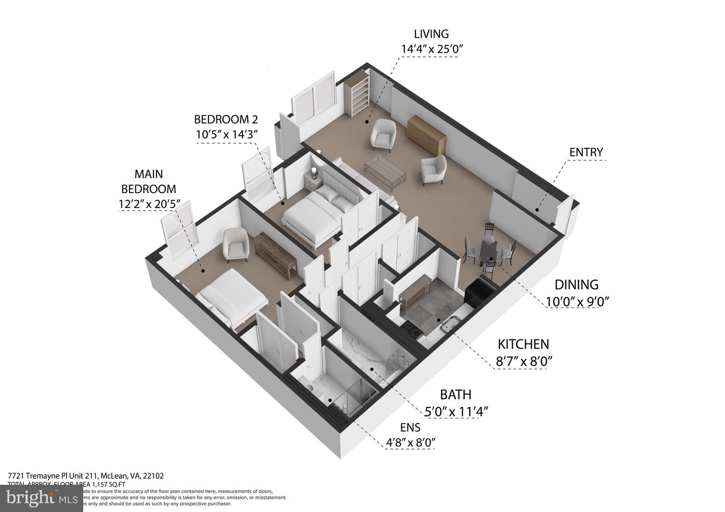 7721 TREMAYNE PL #211, MCLEAN, Virginia 22102, 2 Bedrooms Bedrooms, ,2 BathroomsBathrooms,Residential,For sale,7721 TREMAYNE PL #211,VAFX2290336 MLS # VAFX2290336