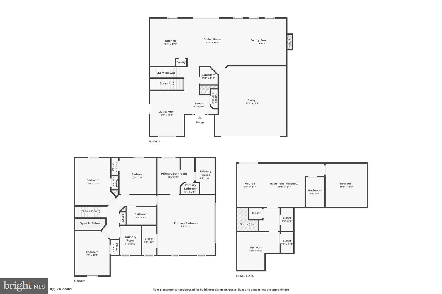 14 CAROL ST, FREDERICKSBURG, Virginia 22405, 4 Bedrooms Bedrooms, 17 Rooms Rooms,3 BathroomsBathrooms,Residential,For sale,14 CAROL ST,VAST2045974 MLS # VAST2045974
