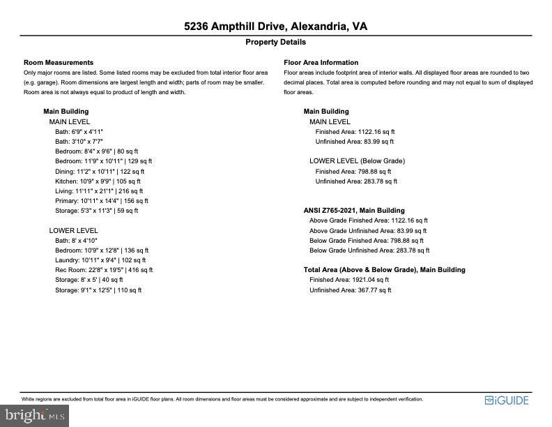 5236 AMPTHILL DR, ALEXANDRIA, Virginia 22312, 4 Bedrooms Bedrooms, ,3 BathroomsBathrooms,Residential,For sale,5236 AMPTHILL DR,VAFX2290468 MLS # VAFX2290468
