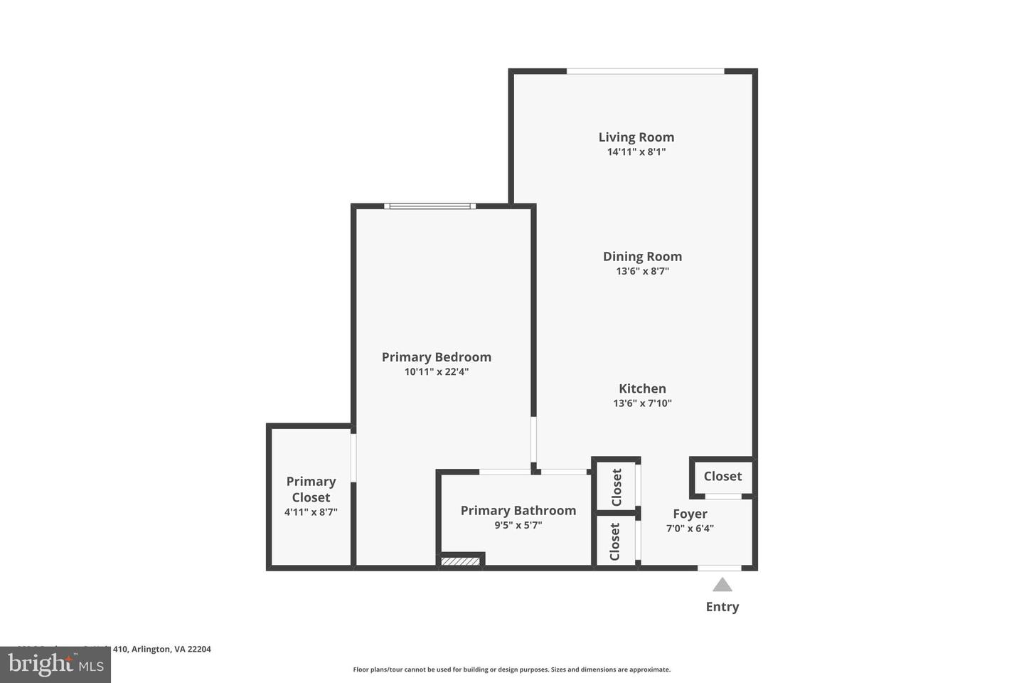 989 S BUCHANAN ST #410, ARLINGTON, Virginia 22204, 1 Bedroom Bedrooms, ,1 BathroomBathrooms,Residential,For sale,989 S BUCHANAN ST #410,VAAR2068596 MLS # VAAR2068596