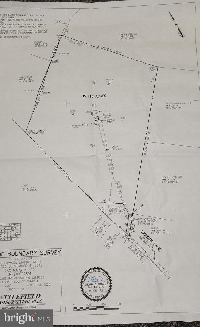 11114 LAWSON LN, CULPEPER, Virginia 22701, ,Farm,For sale,11114 LAWSON LN,VACU2012658 MLS # VACU2012658