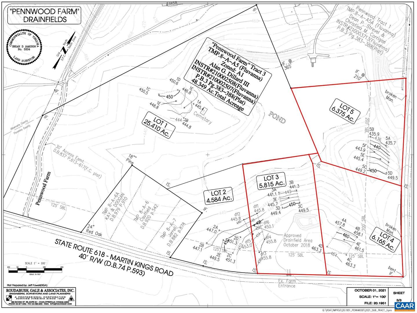 LOT 5 THOMAS JEFFERSON PKWY #LOT 5, CHARLOTTESVILLE, Virginia 22902, ,Land,For sale,LOT 5 THOMAS JEFFERSON PKWY #LOT 5,673292 MLS # 673292