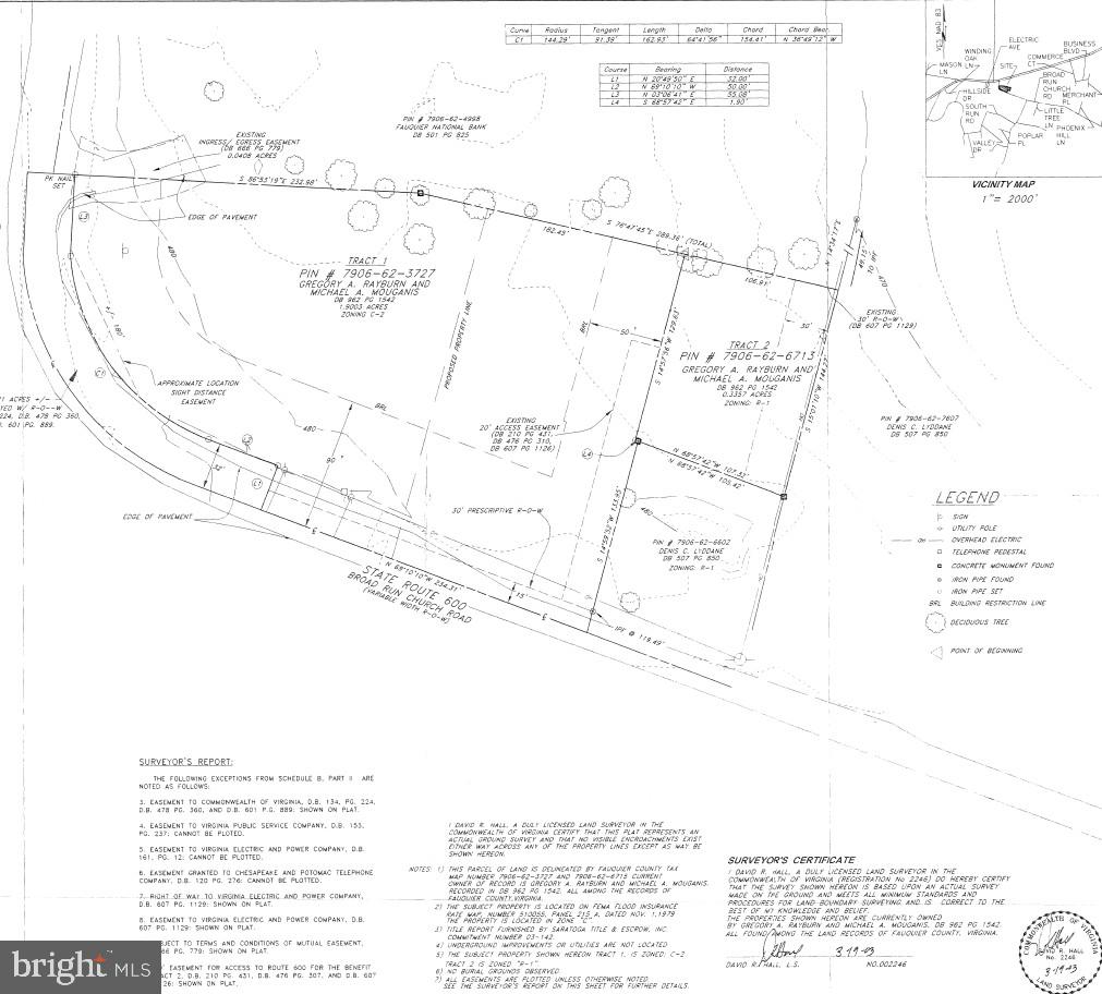 BROAD RUN CHURCH RD, WARRENTON, Virginia 20187, ,Land,For sale,BROAD RUN CHURCH RD,VAFQ2020604 MLS # VAFQ2020604
