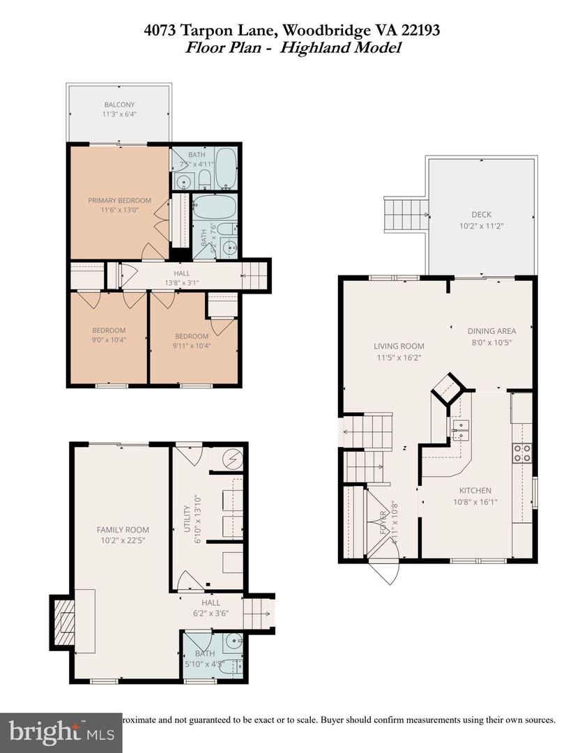 4073 TARPON LN, WOODBRIDGE, Virginia 22193, 3 Bedrooms Bedrooms, ,2 BathroomsBathrooms,Residential,For sale,4073 TARPON LN,VAPW2109272 MLS # VAPW2109272