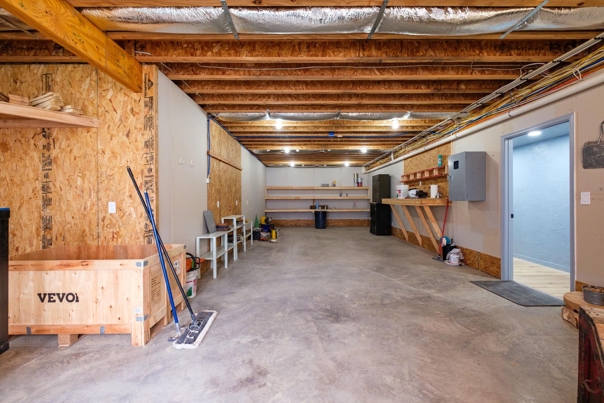 compressed air line runs throughout this area and to the 2 car garage. Also wired to support both 120 and 230 volt machinery compressed air line runs throughout this area and to the 2 car garage. Also wired to support both 120 and 230 volt machinery