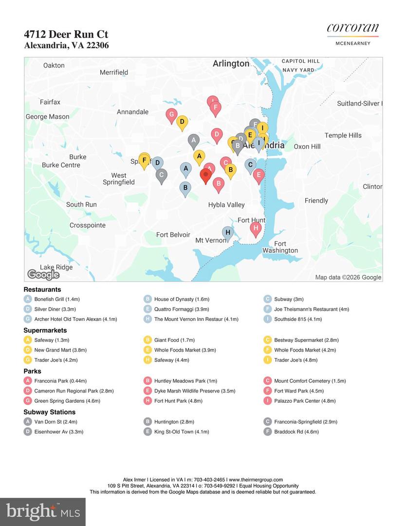 4712 DEER RUN CT, ALEXANDRIA, Virginia 22306, 4 Bedrooms Bedrooms, ,3 BathroomsBathrooms,Residential,For sale,4712 DEER RUN CT,VAFX2291312 MLS # VAFX2291312