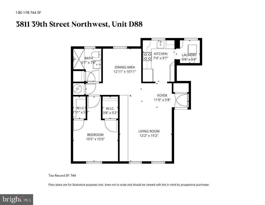 3811 39TH ST NW #D88, WASHINGTON, District Of Columbia 20016, 1 Bedroom Bedrooms, 2 Rooms Rooms,1 BathroomBathrooms,Residential,For sale,3811 39TH ST NW #D88,DCDC2246638 MLS # DCDC2246638