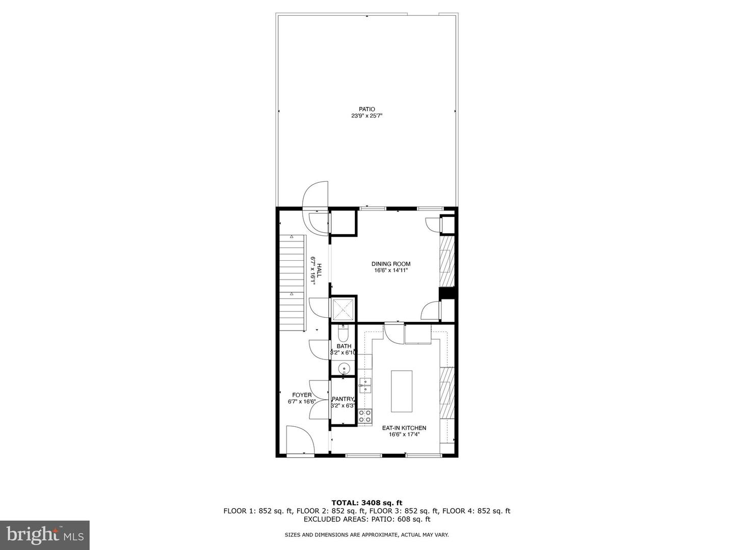 1317 4TH ST SW, WASHINGTON, District Of Columbia 20024, 4 Bedrooms Bedrooms, ,4 BathroomsBathrooms,Residential,For sale,1317 4TH ST SW,DCDC2246726 MLS # DCDC2246726