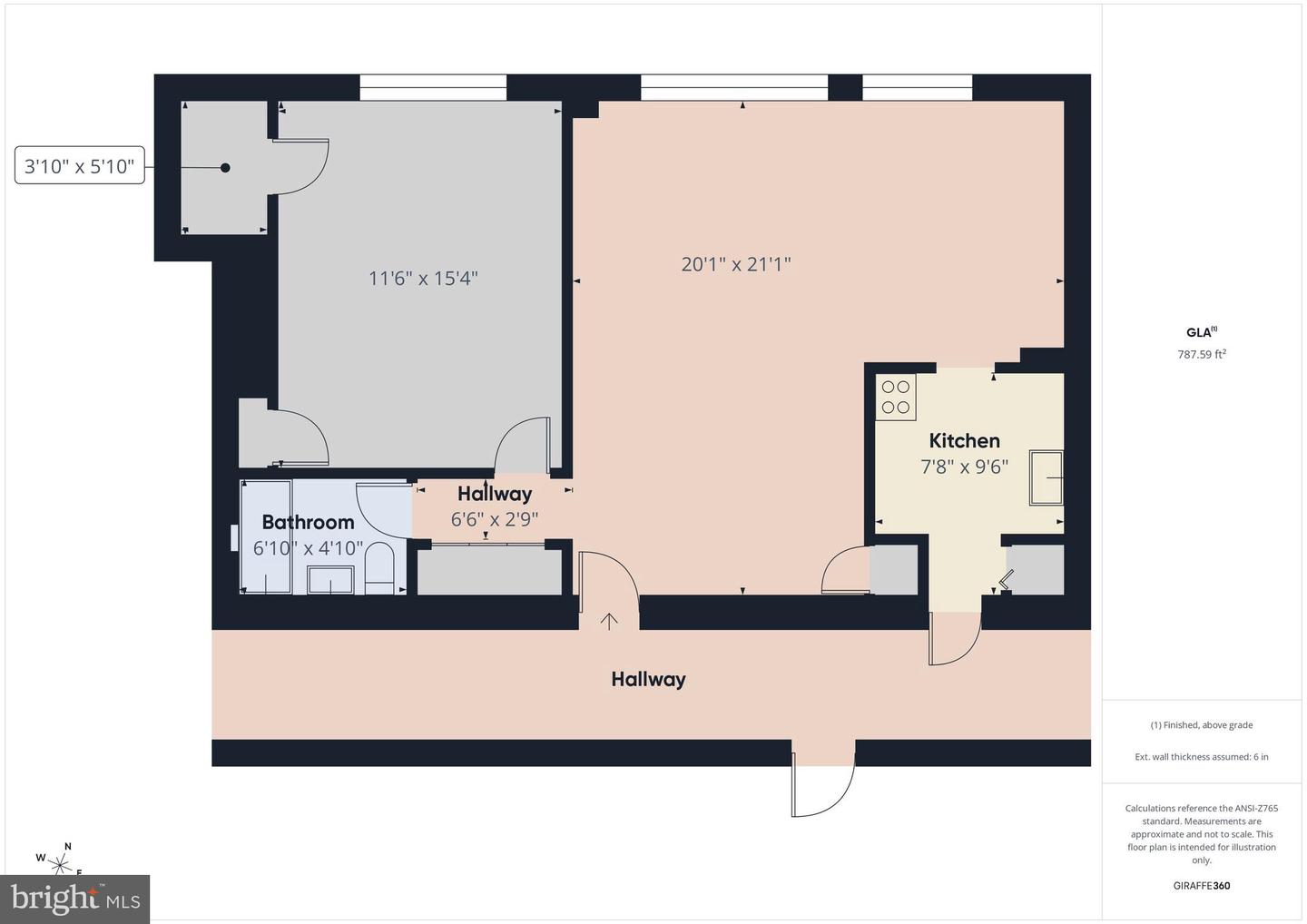 3701 5TH ST S #406, ARLINGTON, Virginia 22204, 1 Bedroom Bedrooms, ,1 BathroomBathrooms,Residential,For sale,3701 5TH ST S #406,VAAR2068866 MLS # VAAR2068866