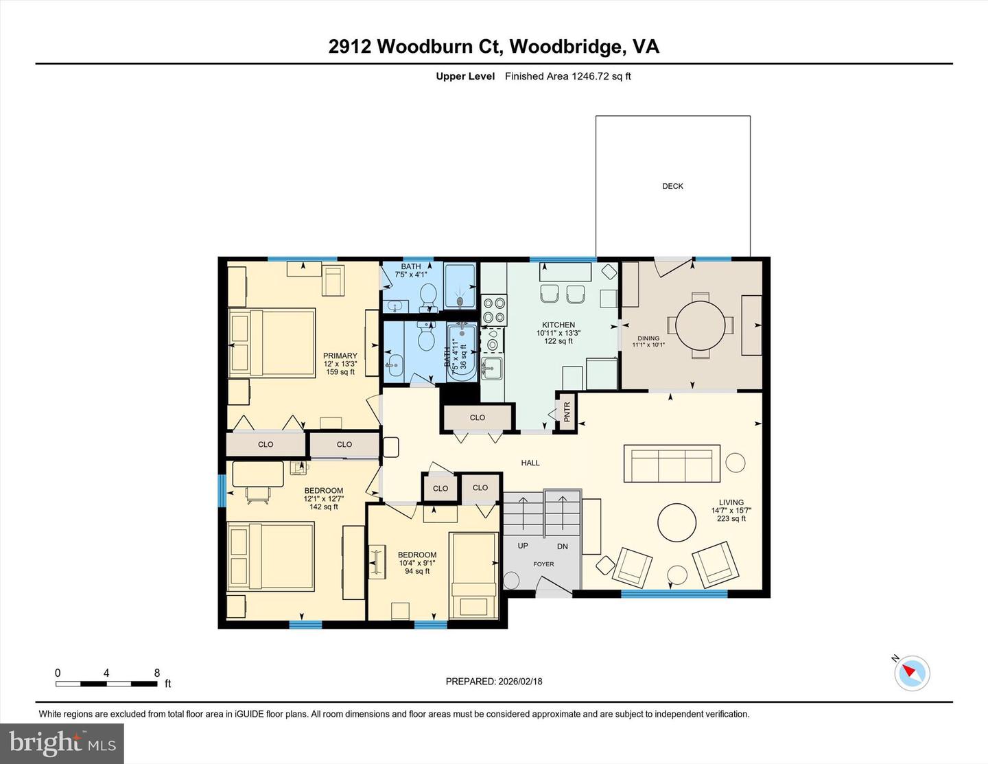 2912 WOODBURN CT, WOODBRIDGE, Virginia 22192, 4 Bedrooms Bedrooms, ,3 BathroomsBathrooms,Residential,For sale,2912 WOODBURN CT,VAPW2112676 MLS # VAPW2112676
