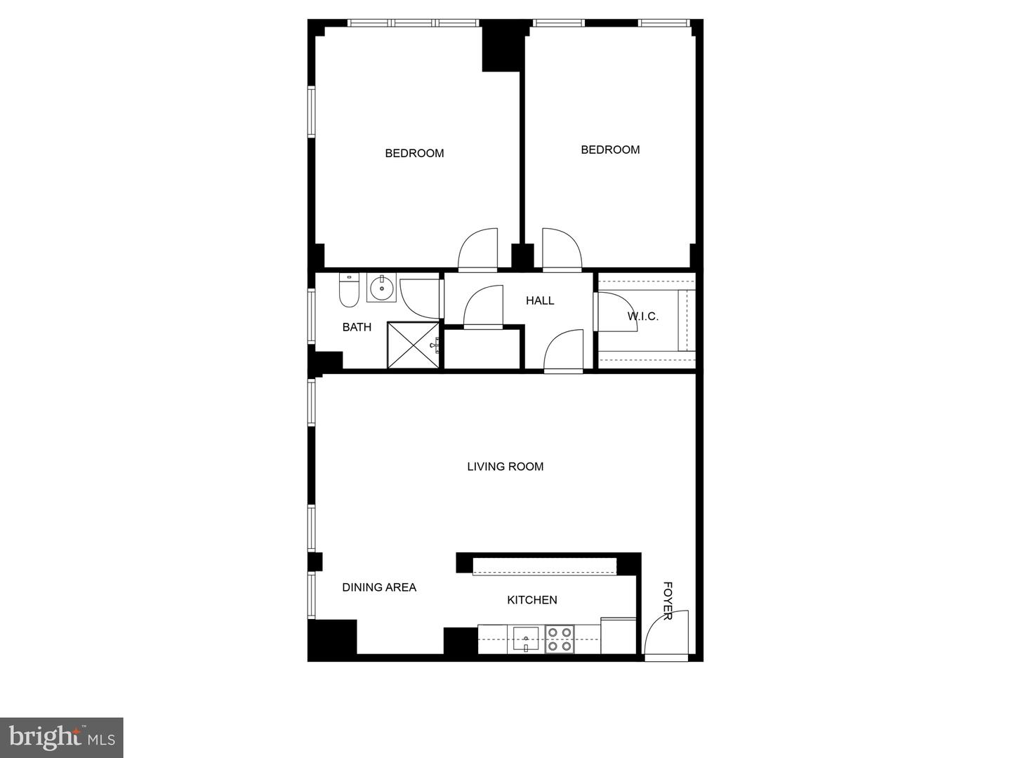 1613 HARVARD ST NW #105, WASHINGTON, District Of Columbia 20009, 2 Bedrooms Bedrooms, ,1 BathroomBathrooms,Residential,For sale,1613 HARVARD ST NW #105,DCDC2245608 MLS # DCDC2245608