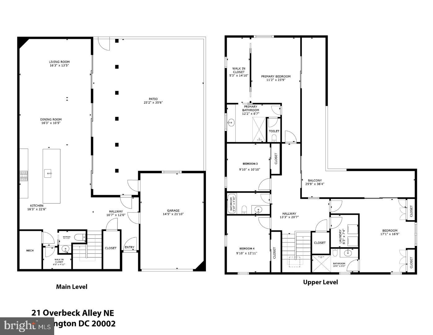 21 OVERBECK ALLEY NE, WASHINGTON, District Of Columbia 20002, 4 Bedrooms Bedrooms, ,3 BathroomsBathrooms,Residential,For sale,21 OVERBECK ALLEY NE,DCDC2246486 MLS # DCDC2246486