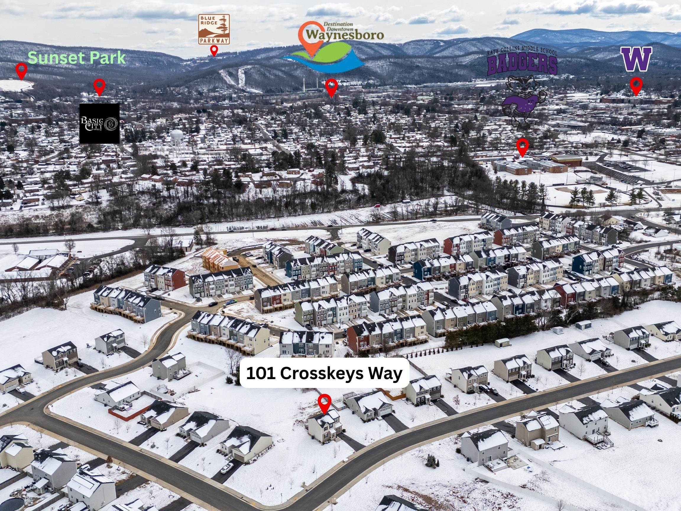 101 CROSSKEYS WAY, WAYNESBORO, Virginia 22980, 3 Bedrooms Bedrooms, ,1 BathroomBathrooms,Residential,101 CROSSKEYS WAY,673606 MLS # 673606