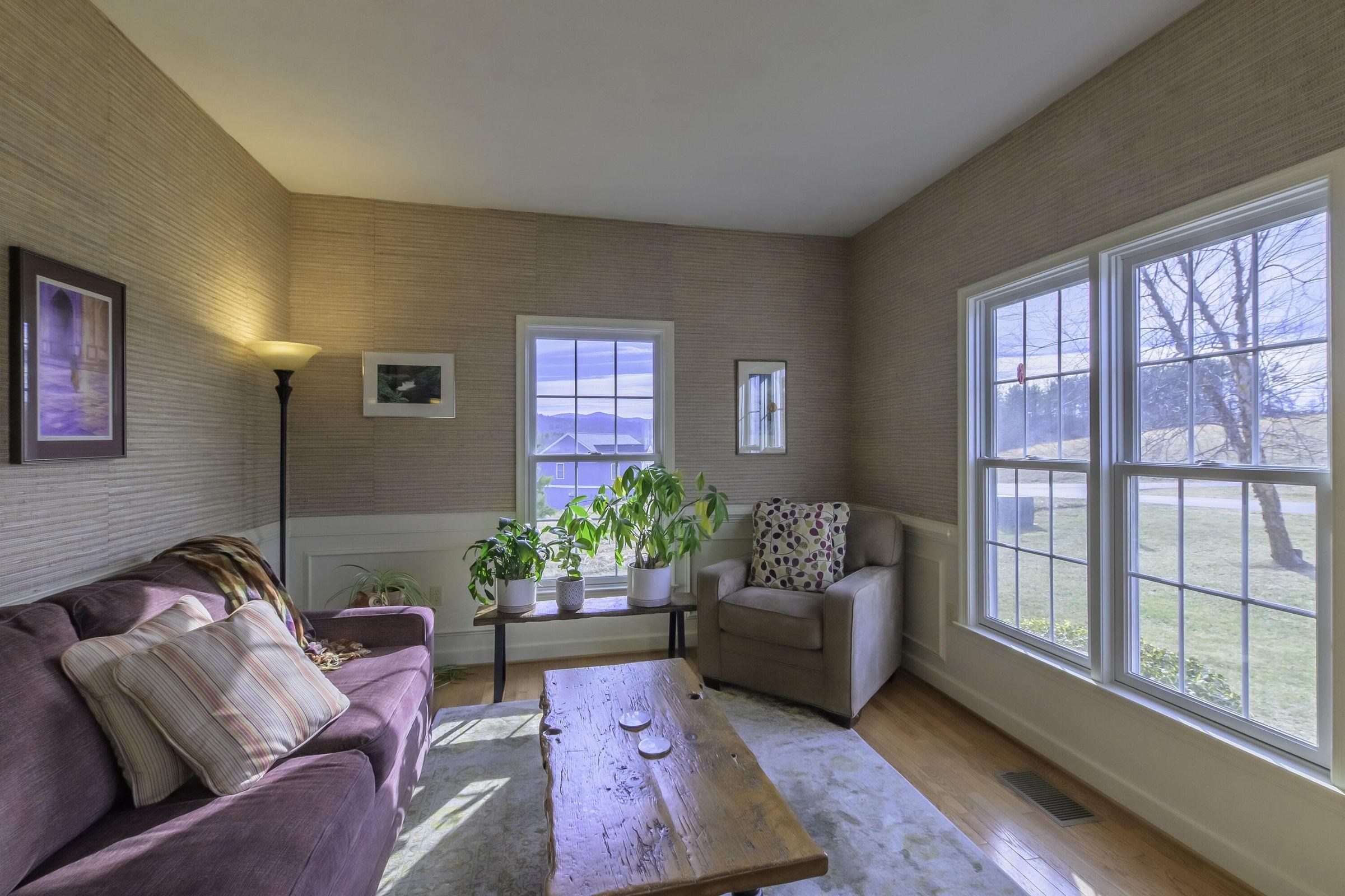 Light-filled living room. Light-filled living room.