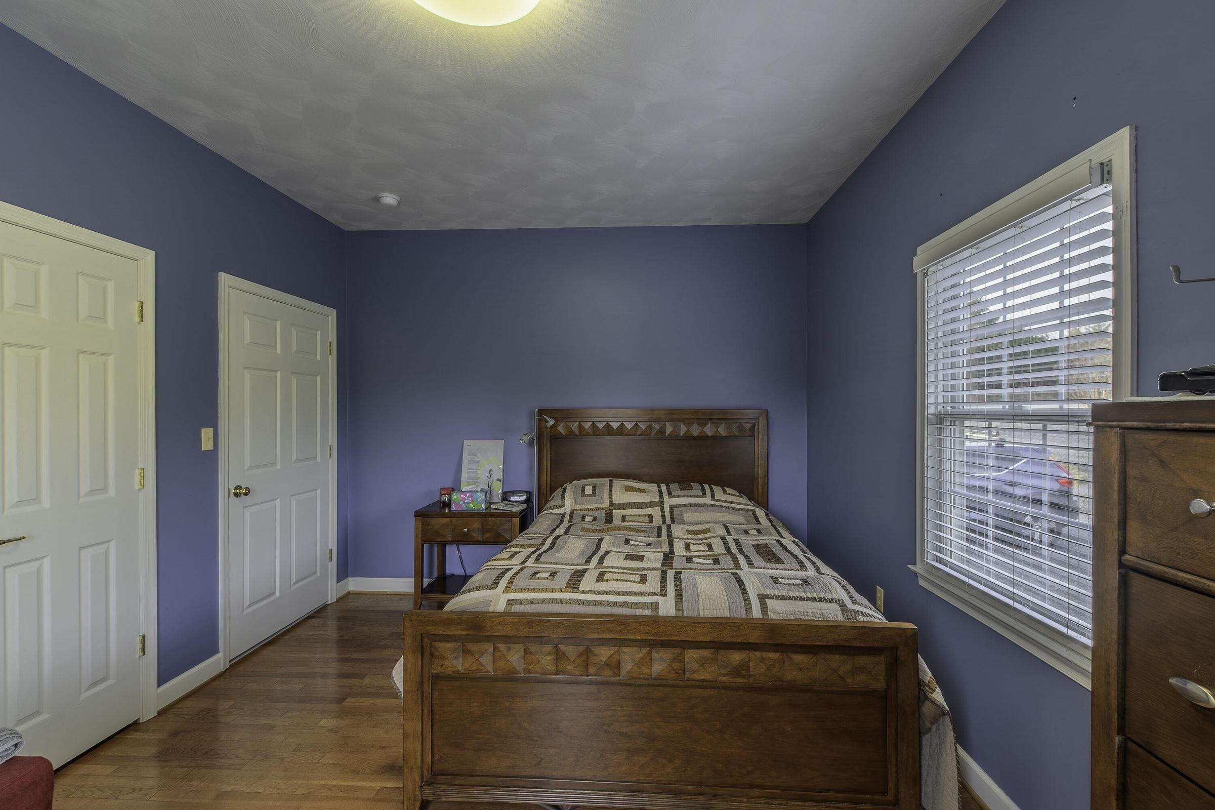 Closets in the main level bedroom. Closets in the main level bedroom.