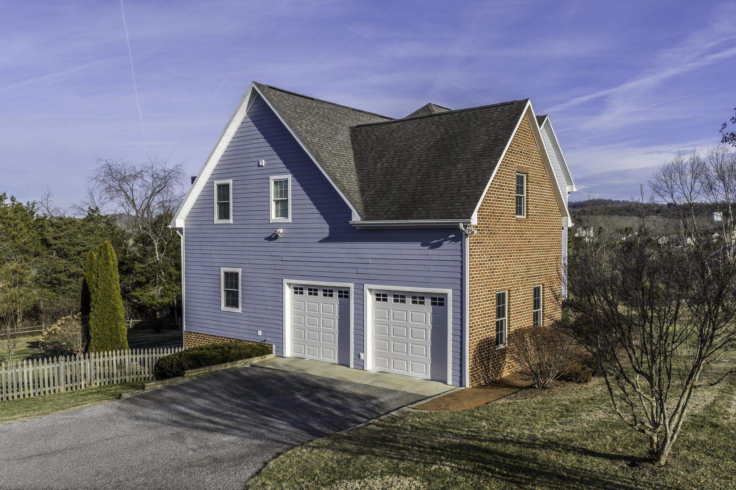 Spacious 2-car garage. Spacious 2-car garage.