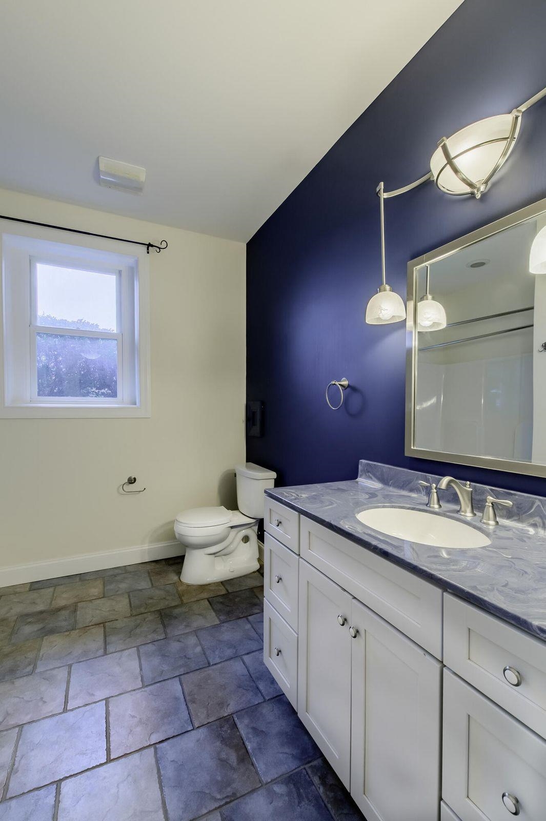 Lower level full bath