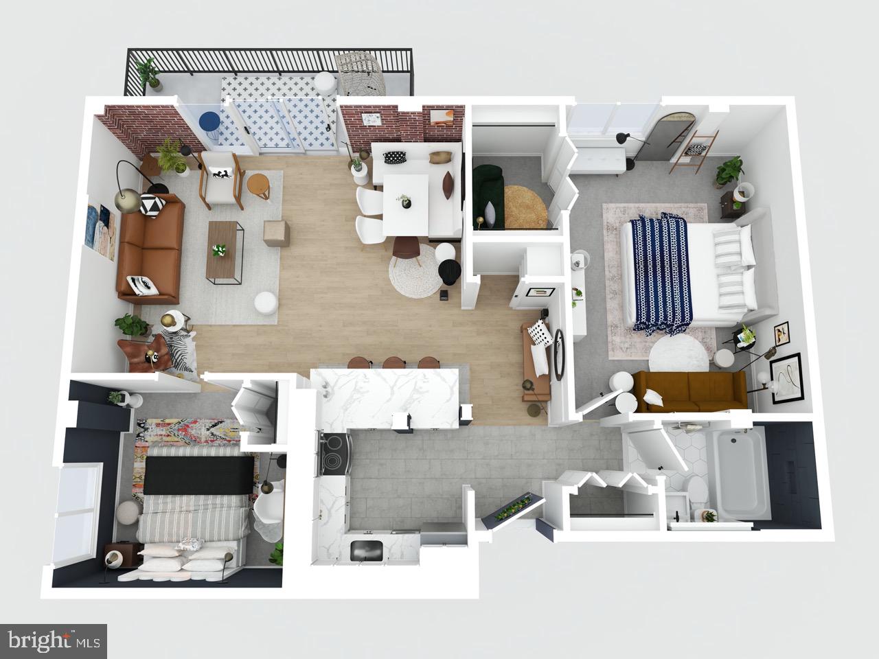 3245 RIO #206, FALLS CHURCH, Virginia 22041, 2 Bedrooms Bedrooms, 4 Rooms Rooms,1 BathroomBathrooms,Residential,For sale,3245 RIO #206,VAFX2291196 MLS # VAFX2291196