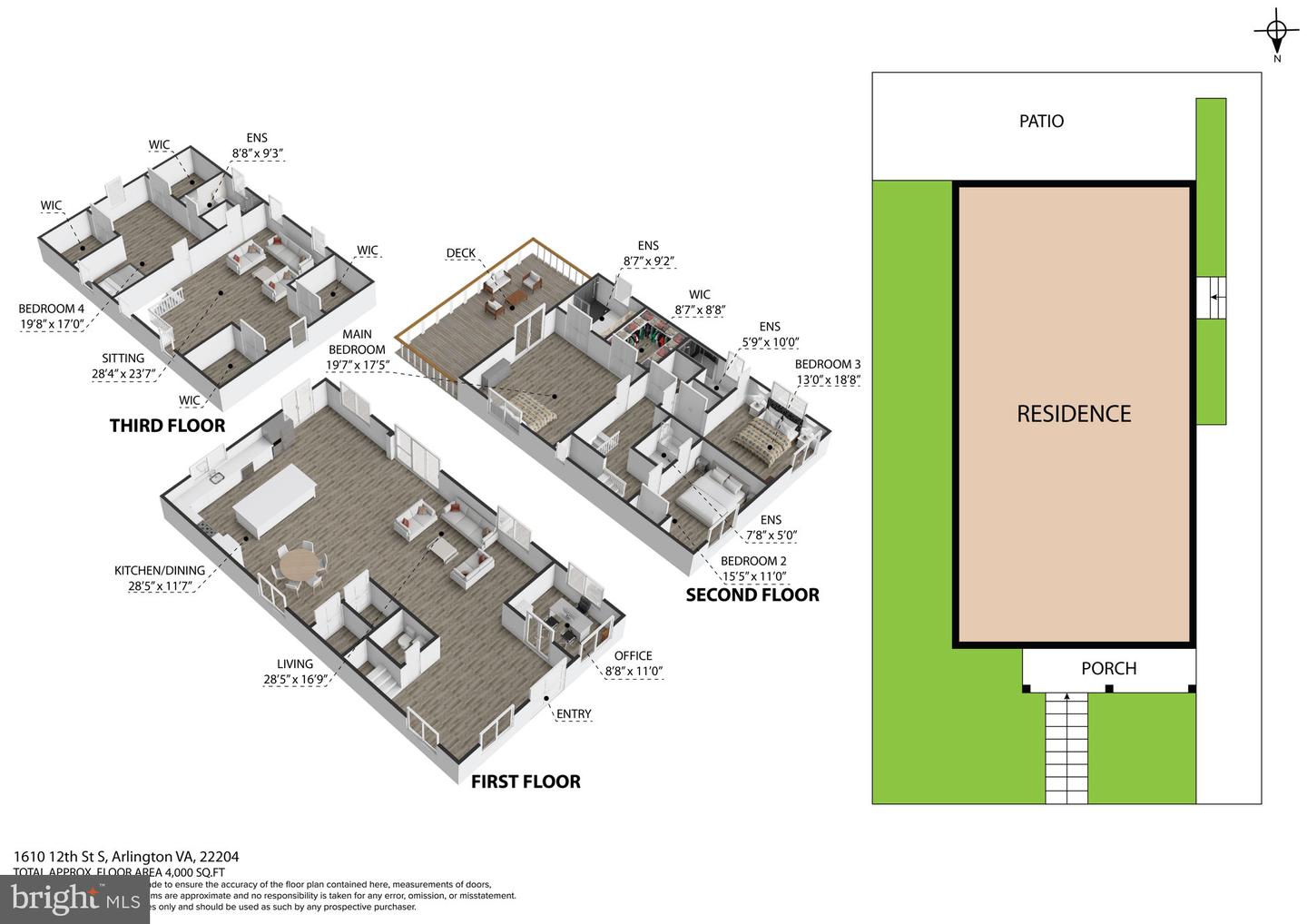 1610 12TH ST S, ARLINGTON, Virginia 22204, 4 Bedrooms Bedrooms, ,4 BathroomsBathrooms,Residential,For sale,1610 12TH ST S,VAAR2068630 MLS # VAAR2068630