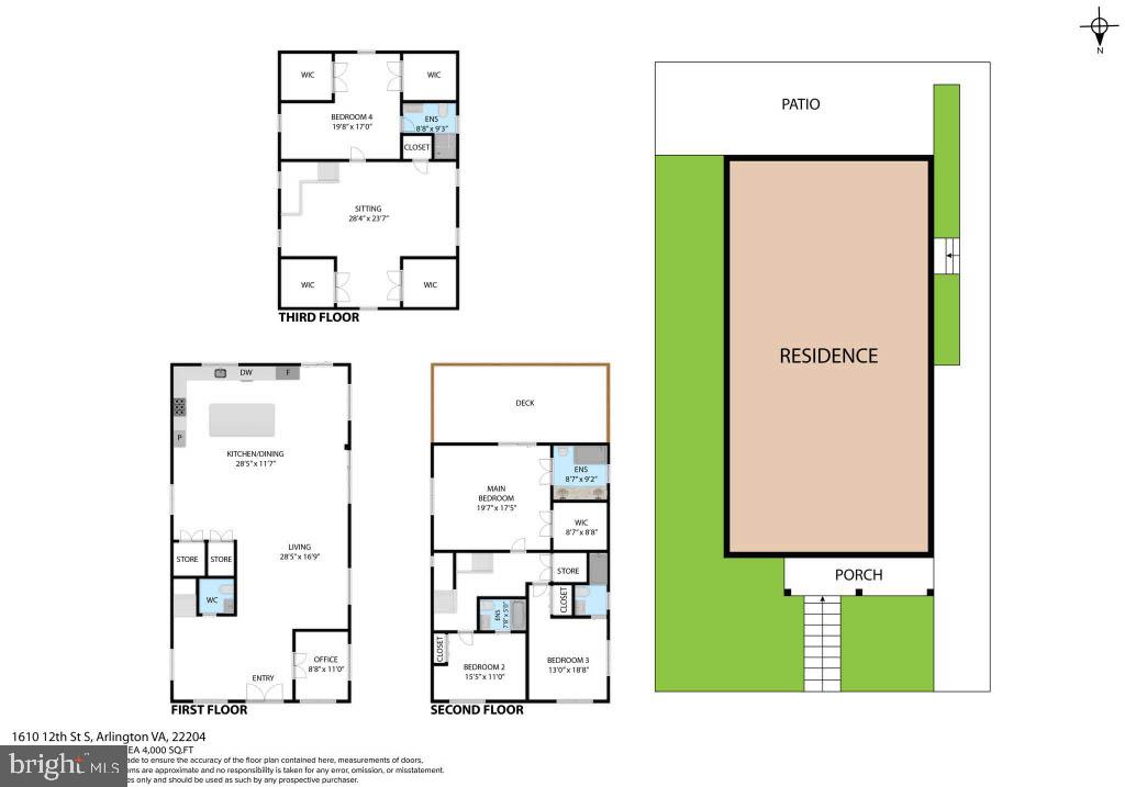 1610 12TH ST S, ARLINGTON, Virginia 22204, 4 Bedrooms Bedrooms, ,4 BathroomsBathrooms,Residential,For sale,1610 12TH ST S,VAAR2068630 MLS # VAAR2068630