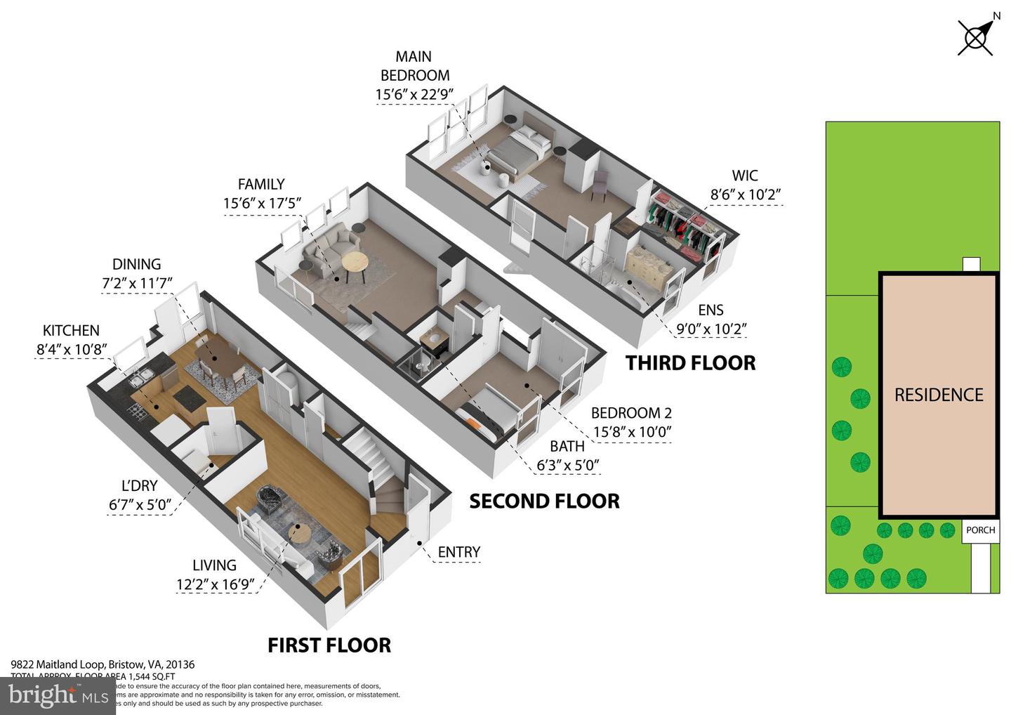 9822 MAITLAND LOOP, BRISTOW, Virginia 20136, 2 Bedrooms Bedrooms, ,2 BathroomsBathrooms,Residential,For sale,9822 MAITLAND LOOP,VAPW2112794 MLS # VAPW2112794