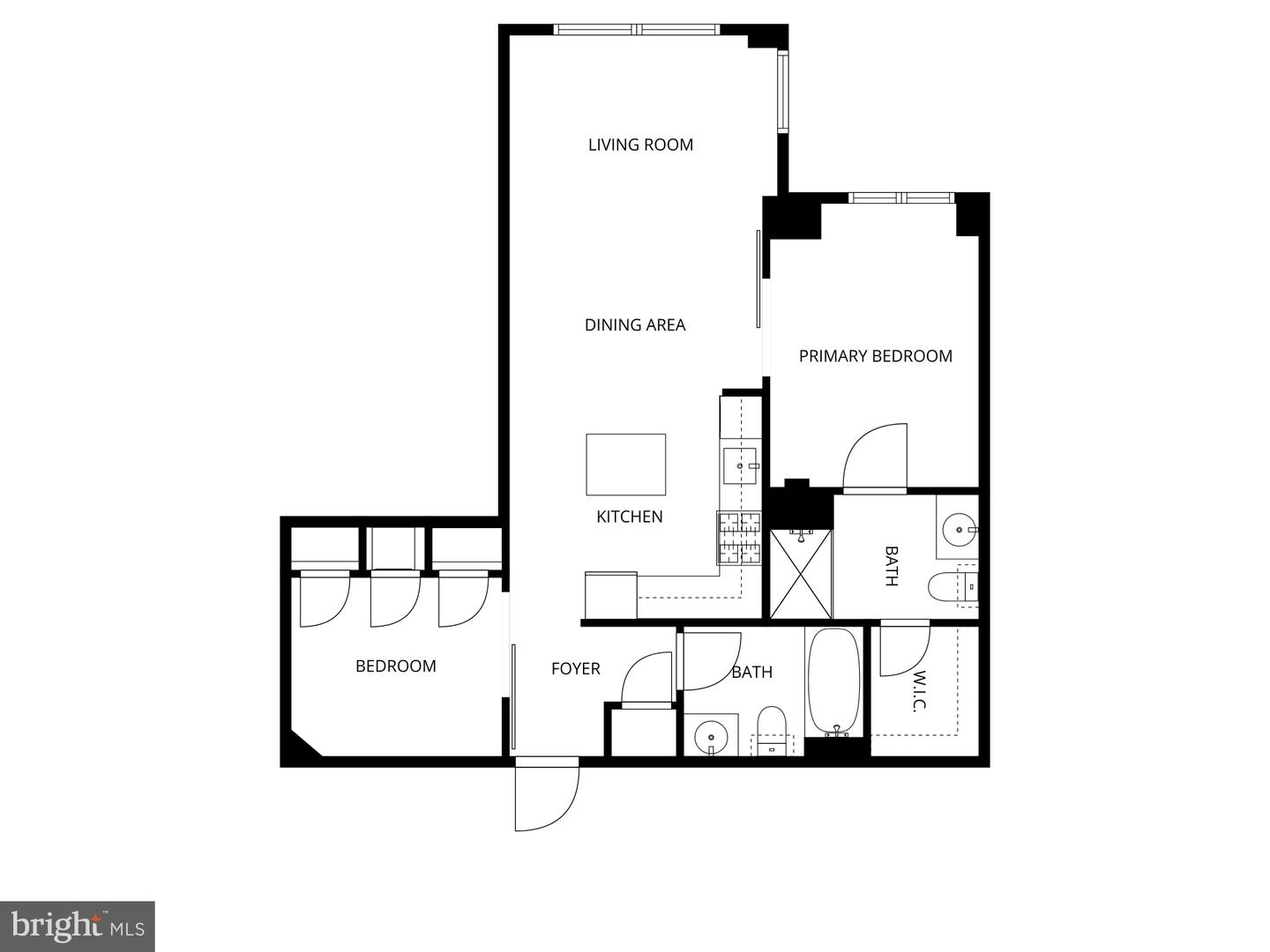 1444 CHURCH ST NW #506, WASHINGTON, District Of Columbia 20005, 2 Bedrooms Bedrooms, ,2 BathroomsBathrooms,Residential,For sale,1444 CHURCH ST NW #506,DCDC2247136 MLS # DCDC2247136