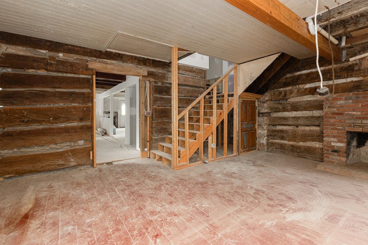 Orignian hardwood floors in much of the house.