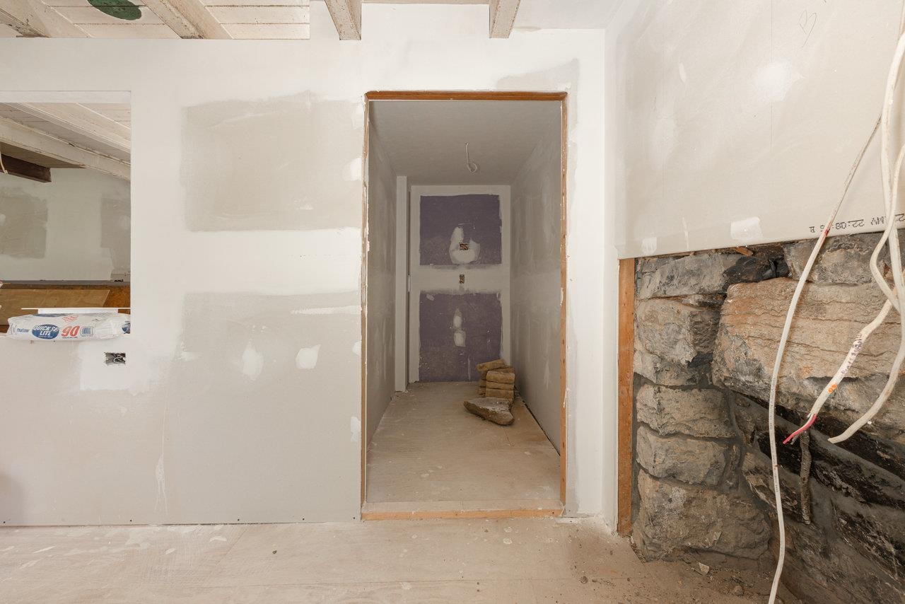 Area for laundry and combined pantry