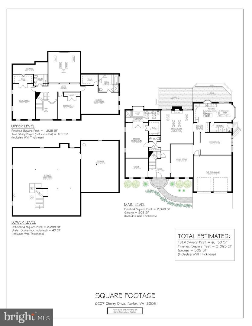 8607 CHERRY DR, FAIRFAX, Virginia 22031, 4 Bedrooms Bedrooms, ,3 BathroomsBathrooms,Residential,For sale,8607 CHERRY DR,VAFX2279714 MLS # VAFX2279714