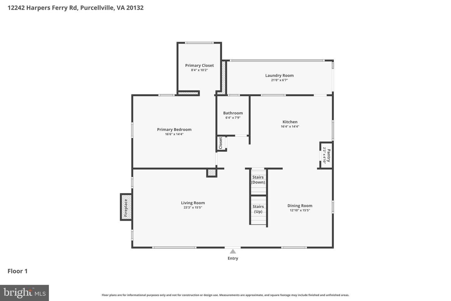 12242 HARPERS FERRY RD, PURCELLVILLE, Virginia 20132, 3 Bedrooms Bedrooms, ,2 BathroomsBathrooms,Residential,For sale,12242 HARPERS FERRY RD,VALO2114982 MLS # VALO2114982