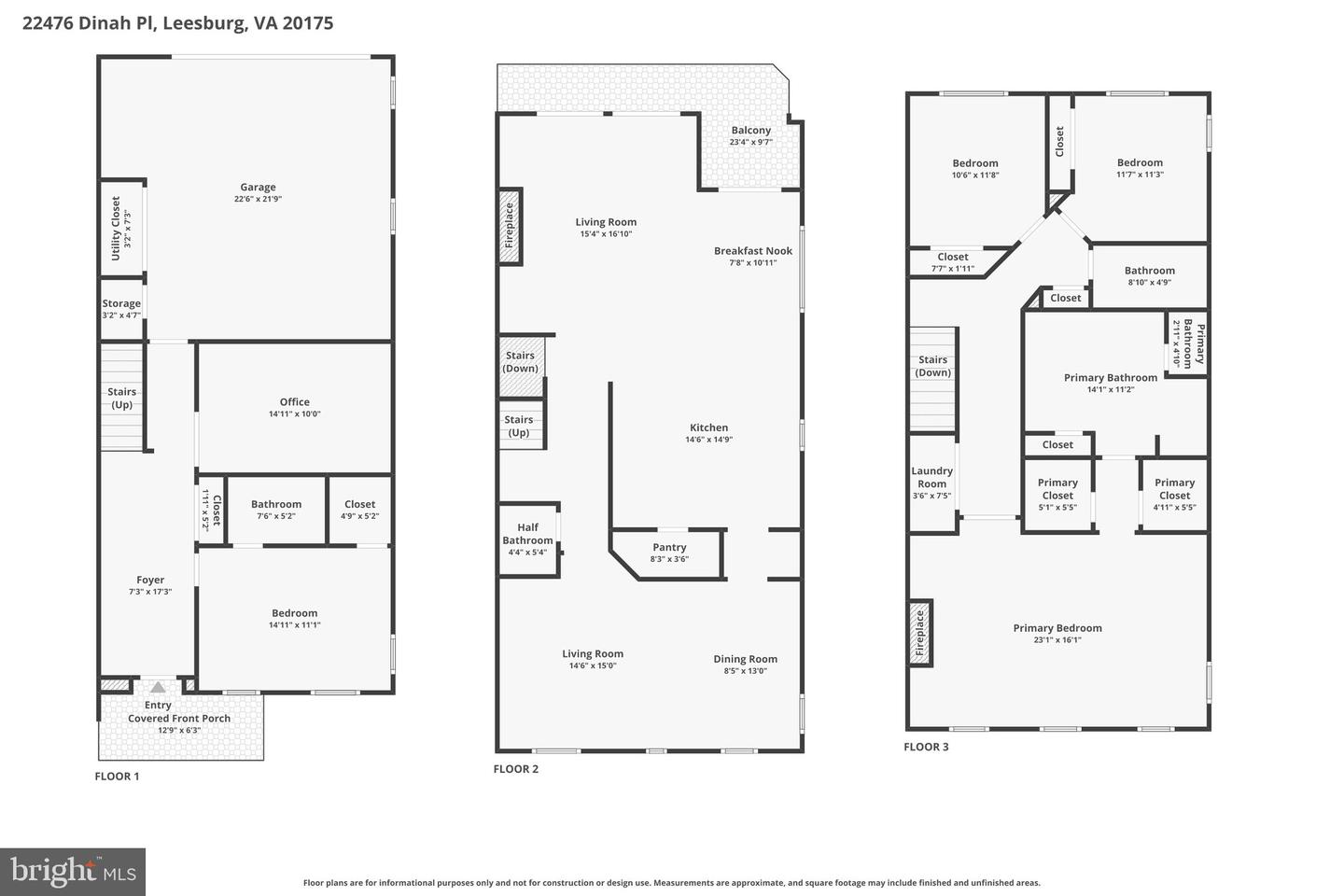 22476 DINAH PL, LEESBURG, Virginia 20175, 4 Bedrooms Bedrooms, 15 Rooms Rooms,3 BathroomsBathrooms,Residential,For sale,22476 DINAH PL,VALO2116234 MLS # VALO2116234